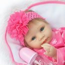 21in Reborn Doll Rebirth Baby Kids Gift Cloth Material Body