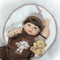 22in Reborn Baby Rebirth Doll Kids Gift All-Silica Gel Boy