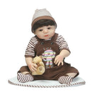 22in Reborn Baby Rebirth Doll Kids Gift All-Silica Gel Boy