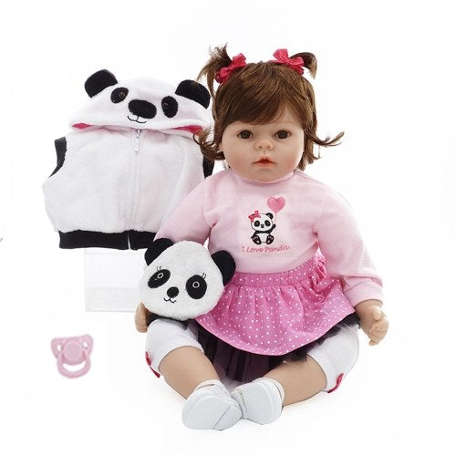 20in Reborn Baby Rebirth Doll Kids Gift Cloth Material Body