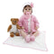 22in Reborn Baby Rebirth Doll Kids Gift Cloth Material Body