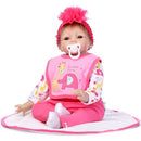 22in Reborn Baby Rebirth Doll Kids Gift Cloth Material Body