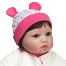 22in Reborn Baby Rebirth Doll Kids Gift Cloth Material Body