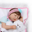 22in Reborn Baby Rebirth Doll Kids Gift Cloth Material Body