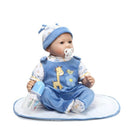 22in Reborn Baby Rebirth Doll Kids Gift Cloth Material Body