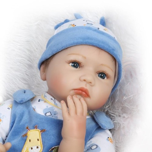 22in Reborn Baby Rebirth Doll Kids Gift Cloth Material Body