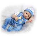 22in Reborn Baby Rebirth Doll Kids Gift Cloth Material Body