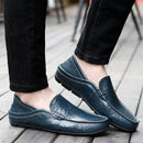 MUMANSEN Leather Shoes - Dark Blue