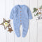 Matoen Knitted Romper Sweater - Blue