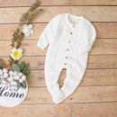 Matoen Knitted Romper Sweater - White