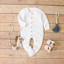 Matoen Knitted Romper Sweater - White