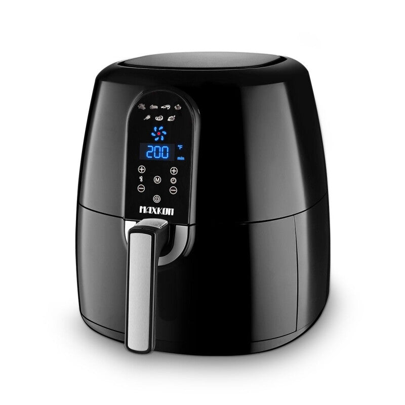 Maxkon 5.8 Qt Oil Free Air Fryer - Black