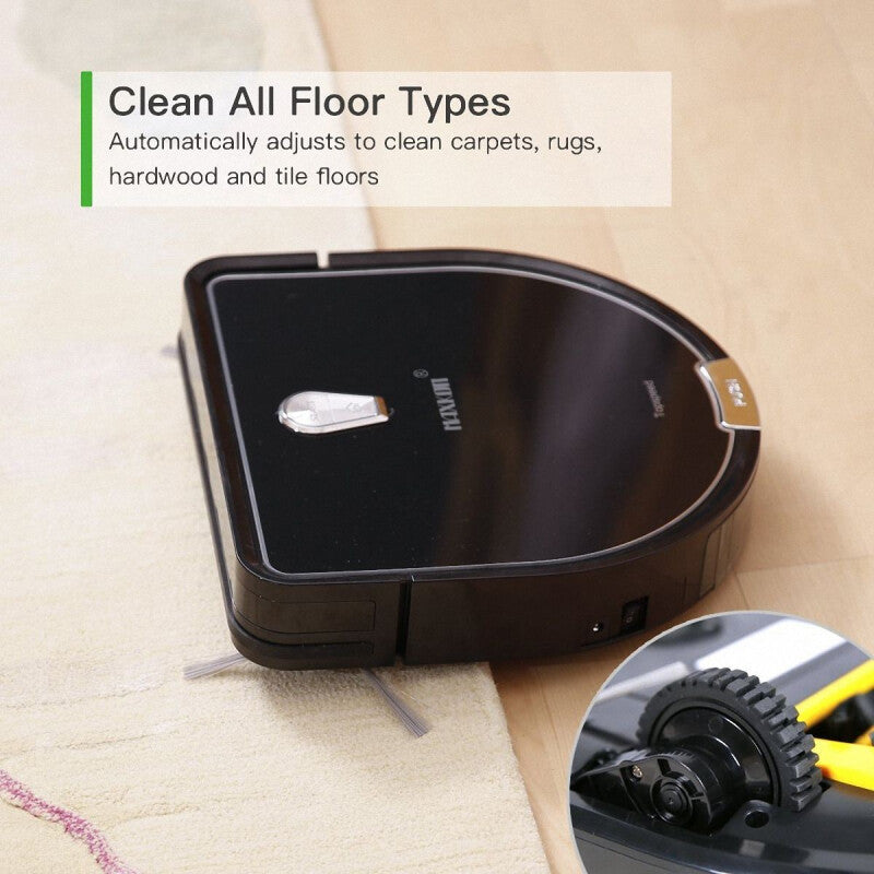 Maxkon Robot Vacuum Cleaner - Black