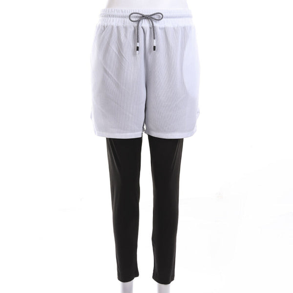 Men High Waist Stylish Casual Trousers - White