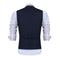 Men V-neck Fashionable Sleeveless Vest - Blue