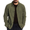 Men's Autumn Fashion Coat Casual Long Sleeve - Army Green