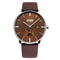 Men's Premium Quartz Casual Watch - Brown