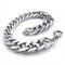 Mens Premium Stainless Chain Bracelet - Silver