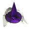 Mesh Witch Hat - Purple