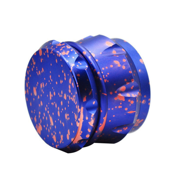 Metal 4 Layers High Quality Herb Grinder Spice Mill - Blue