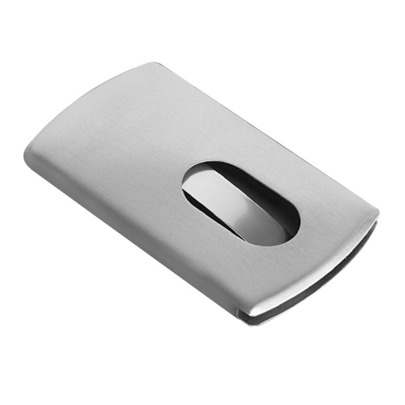 Metal Stainless Steel Money Clip - Silver