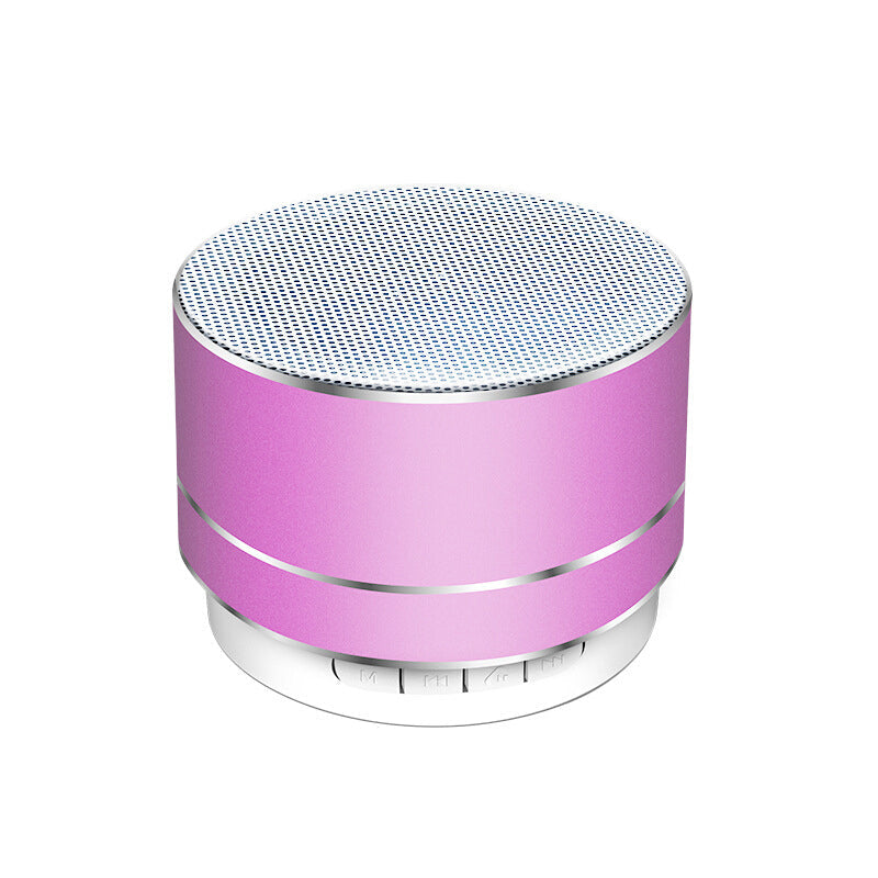 Metal Wireless High Quality Portable Speaker - Pink