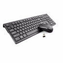 Metoo Premium Wireless Keyboard & Mouse Combo - Dark Grey