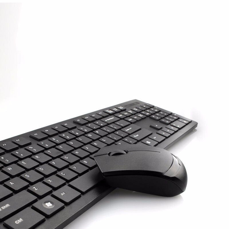 Metoo Premium Wireless Keyboard & Mouse Combo - Dark Grey