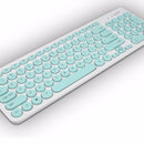 Metoo Premium Wireless Keyboard & Mouse Combo - Light Green