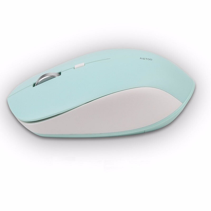 Metoo Premium Wireless Keyboard & Mouse Combo - Light Green