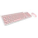 Metoo Premium Wireless Keyboard & Mouse Combo - Red