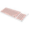 Metoo Premium Wireless Keyboard & Mouse Combo - Red