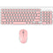 Metoo Premium Wireless Keyboard & Mouse Combo - Red