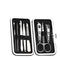 Miarhb 8 Pcs. Stainless Steel Nail Manicure Set - Black