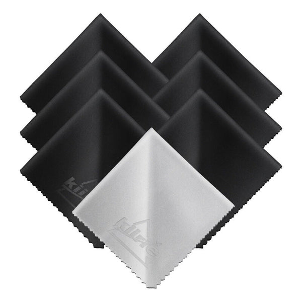 Microfibers High Quality Cleaning Cloths - Black