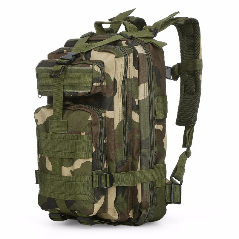 Military Premium 30L Outdoor Camping Travel Bag - Camouflage