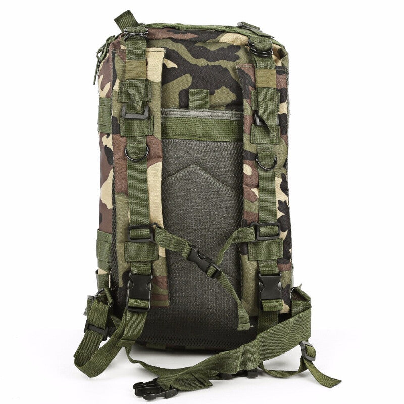 Military Premium 30L Outdoor Camping Travel Bag - Camouflage