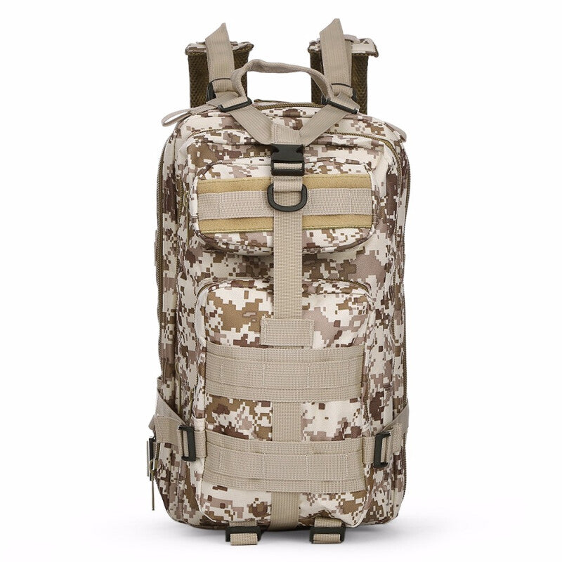 Military Premium 30L Outdoor Camping Travel Bag - Desert