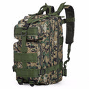 Military Premium 30L Outdoor Camping Travel Bag - Jungle Camo