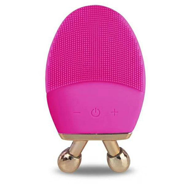 Mini Electric Exfoliating Brush - Fuchsia Pink