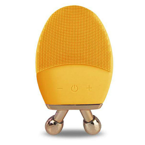 Mini Electric Exfoliating Brush - Yellow