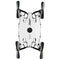 Mini Foldable RC Quadcopter - White