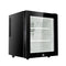 Mini Fridge Glass Door 30L - Black