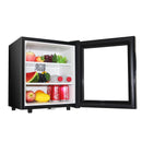 Mini Fridge Glass Door 30L - Black