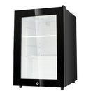 Mini Fridge Glass Door 62L - Black