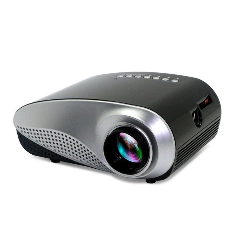 Mini LED Projector Full HD Home Theater - Black