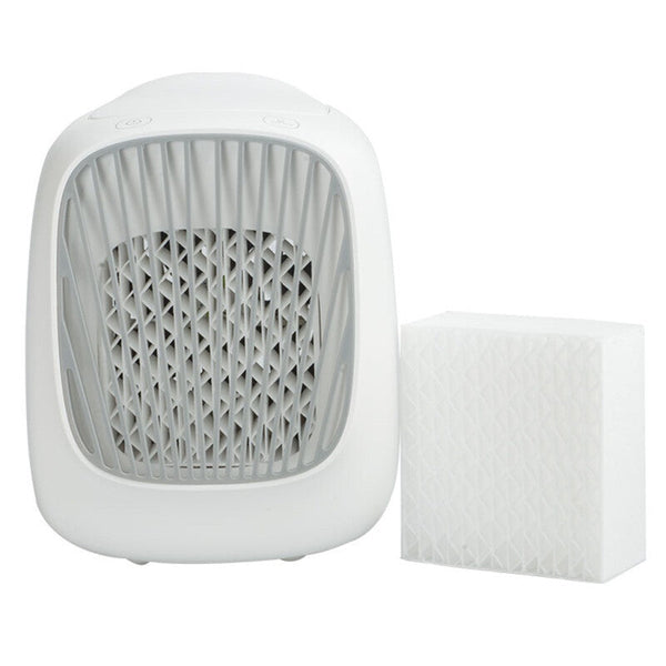 Mini Portable Air Conditioning Fan - White