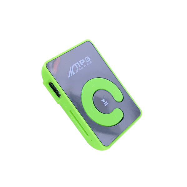 Mini Portable Fashionable Sports Clip MP3 Player - Green