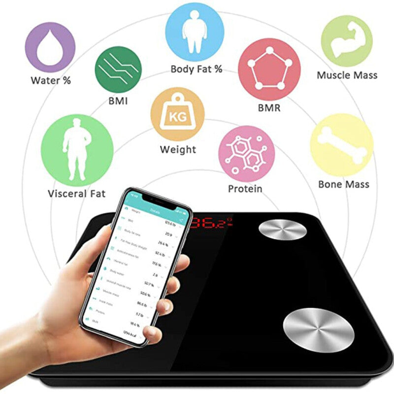 Mini Portable Intelligent Measuring Scale - Black