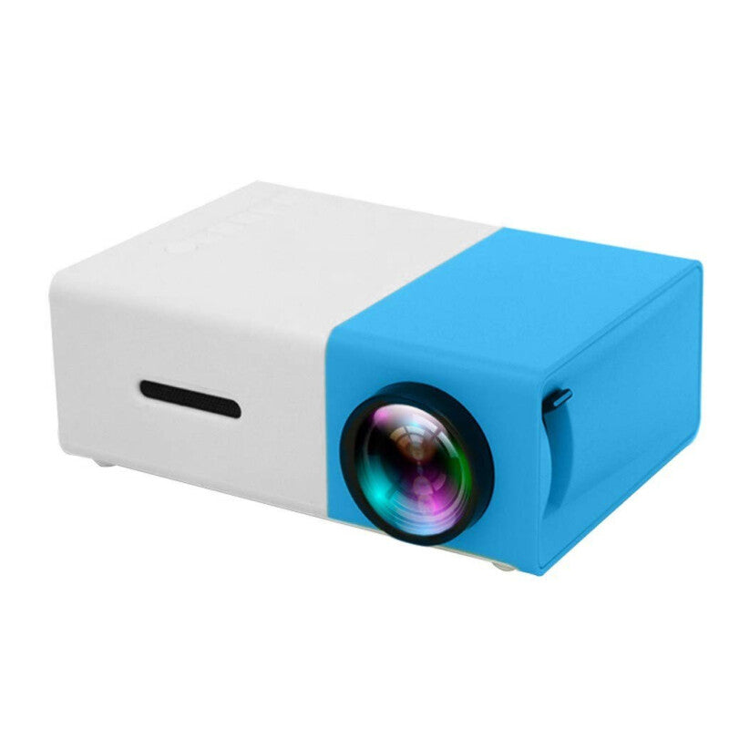 Mini Portable LED Theater Video Projector - Blue